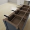 Ekena Millwork Hidden Support Steel Heavy Duty Bracket w/ Back Plate, Powder Coated Black 2 1/2"W x 20"D x 4"H BKTM02X20X04HBPBL - alternate 4